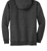 Hanes F280 Unisex Ultimate Cotton® Full-Zip Hoode in Charcoal heather