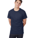 Hanes 5590 Men's Authentic Pocket T-Shirt in Navy