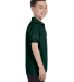 Hanes 054Y Youth Ecosmart® Jersey Polo in Deep forest