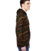 J America 8615 Men's Polyester Tailgate Hooded Swe in Camo