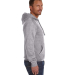 J America 8620 Men's Cloud Fleece Hooded Sweatshir in Oxford