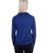 J America 8663 Women's Odyssey Striped Performance in Sapphire