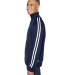 J America 8858 Men's Vintage Polyester Fleece Trac in Navy