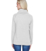 J America 8653 Women’s Relay Cowl Neck Sweatshir in Ash