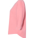J America 8685 Women's Lounge Fleece Dolman Crewne in Blossom