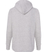 J America 8680 Women’s Teddy Fleece Hooded Pullo in Smoke heather