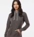 J America 8694 Women’s French Terry Sport Lace S in Charcoal