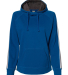J America 8642 Women's Rival Fleece Hooded Sweatsh in Royal