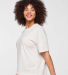 LA T 3520 Relaxed Crew Tee in Porcelain