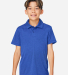 Team 365 TT51HY Youth Zone Sonic Heather Performance Polo Catalog