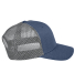 Team 365 TT802Y Youth Zone Sonic Heather Trucker C in Sport dark navy heather/ sport graphite