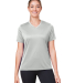 Team 365 TT15W Women's Zone Performance Mesh T-Shi in Sport silver