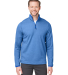 Core 365 CE73 Men's Venture Heathered Stripe Quart in True royal/ white
