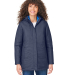 Core 365 CE725W Women's Inspire 3-in-1 Jacket with in Classic navy/ true royal
