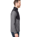 Core 365 CE74 Men's Venture Heathered Stripe Hybri in Black/ white