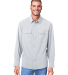 Core 365 CE510L Men's Ultra UVP® Marina Shirt in Platinum