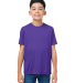Core 365 CE10Y Youth Capital Performance T-Shirt in Campus purple