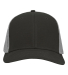 DRI DUCK 3028 Hudson Flex Cap in Charcoal/ fog