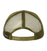 DRI DUCK 3358 Pique Trucker Cap in Olive/ camo