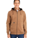 DRI DUCK 7340 Men's Mission Fleece Pro Full-Zip Ja in Saddle