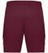 Augusta Sportswear 1736 Men's Step-Back Basketball in Maroon/ white