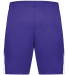 Augusta Sportswear 1737 Youth Step-Back Basketball in Purple/ white