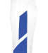 Augusta Sportswear 1737 Youth Step-Back Basketball in White/ royal