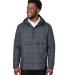 North End NE722 Unisex Aura Packable Anorak in Carbon