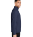 North End NE725 Men's Spirit Textured Quarter-Zip  in Classic navy heather