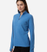 North End NE725W Women's Spirit Textured Quarter-Z in Light nautical blue heather