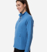 North End NE727W Women's Spirit Textured Full-Zip in Light nautical blue heather