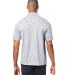 North End NE115 Men's Eclipse Jacquard Polo in Platinum heather