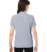North End NE115W Women's Eclipse Jacquard Polo in Classic navy heather