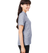 North End NE115W Women's Eclipse Jacquard Polo in Classic navy heather
