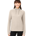 North End NE200W Women's Rhythm Waffle Pullover in Oatmeal