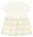 Rabbit Skins 5330 Infant Fine Jersey Dress in Natural/ sunkissed stripe