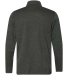 Russell Athletic QZ7EAM Men's Striated Quarter-Zip in Stealth