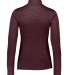 Russell Athletic QZ7EAX Women's Striated Quarter-Z in Maroon