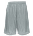 Russell Athletic 659AFB Youth Tricot Mesh Shorts in Gridiron silver