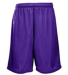 Russell Athletic 659AFB Youth Tricot Mesh Shorts in Purple