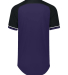 Russell Athletic R01X3M Unisex Classic V-Neck Jers in Purple/ black/ white