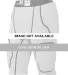 Russell Athletic RAIGR4 Unisex 5-Pocket Integrated Grid Iron Silver