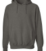 Weatherproof 7700 Unisex Cross Weave™ Hooded Swe in Charcoal