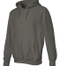 Weatherproof 7700 Unisex Cross Weave™ Hooded Swe in Charcoal