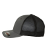 Yupoong-Flex Fit 6511 Trucker Cap in Charcoal/ black