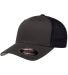 Yupoong-Flex Fit 6511 Trucker Cap in Charcoal/ navy