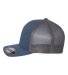 Yupoong-Flex Fit 6511 Trucker Cap in Navy/ graphite