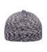 Yupoong-Flex Fit 280 Delta® Seamless Unipanel Cap in Melange navy