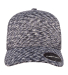Yupoong-Flex Fit 280 Delta® Seamless Unipanel Cap in Melange navy