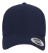 Yupoong-Flex Fit 5389AP Five-Panel Snapback with P in Navy